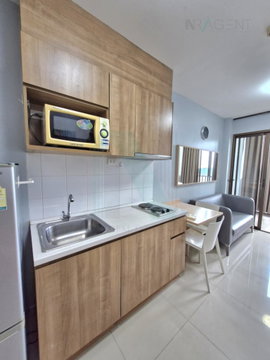 🚩 For rent condo IDEO MIX SUKHUMVIT 103 Building A, Floor 9,1 bed room, Room size 30.00 sqm
