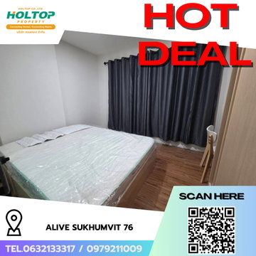 #R8721 🎉 100169 ให้เช่าคอนโด ALIVE SUKHUMVIT 76
