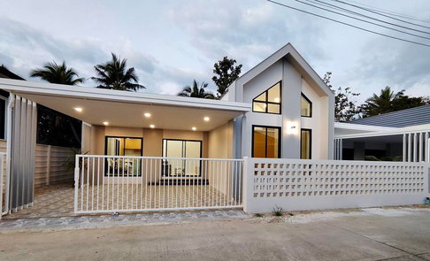 ขาย บ้านสารภี – ใกล้การไฟฟ้า บ้านสร้างใหม่สไตล์นอร์ดิก เหลือหลังสุดท้าย (ID:725HS)