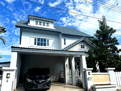 บ้านเดี่ยว ริมปิง ซูเปอร์มาเก็ท : ขายบ้านเดี่ยว พึ่งรีโนเวทใหม่ ในหมู่บ้านลัดดารมย์ ใกล้ศูนย์ราชการเชียงใหม่ ต.สันผีเสื้อ อ.เมืองเชียงใหม่