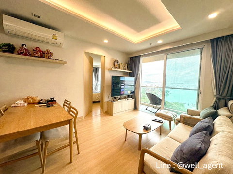 For Rent | ยู ศรีราชา   📞 Call: 064-242-6068  🌊 เฟอร์ครบ | วิวทะเล