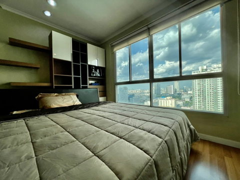 🏬 ให้เช่า Lumpini Place Rama 4-Kluaynamthai - 2 นอน เฟอร์ครบ พร้อมอยู่ ใกล้ BTS เอกมัย