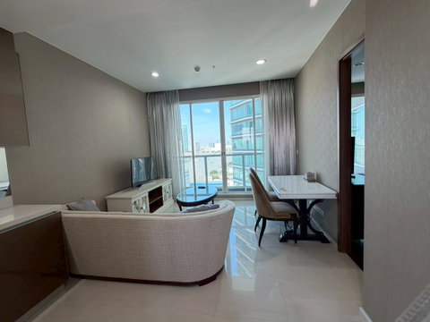 Menam Residence. 1bed 52sqm. Line id: @pfagent