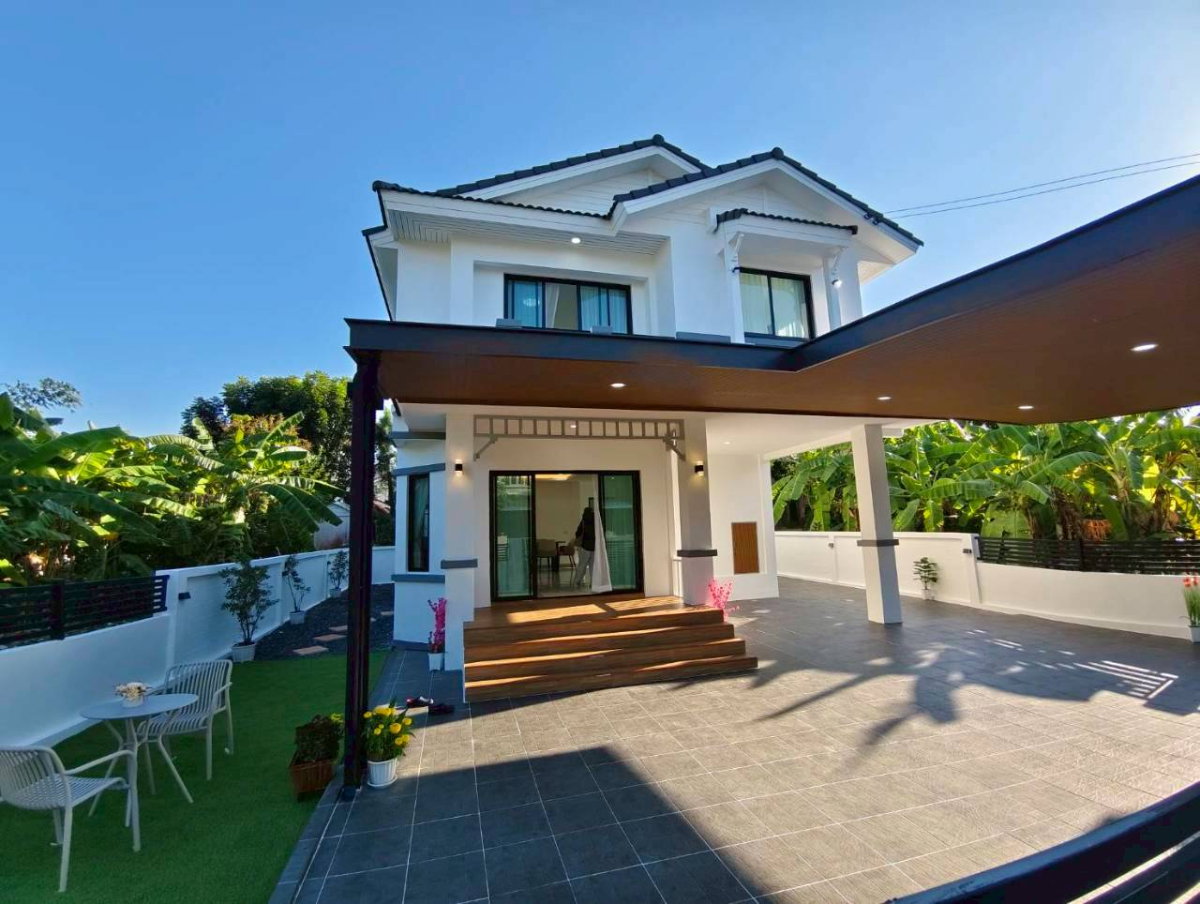 รูป บ้านรีโนเวทใหม่ เนื้อที่เยอะกว้าง จัดสวนสวยงาม มบ.ชัยพฤกษ์ 1 คุ้มเกล้า 7 เขตมีนบุรี ราคาสุดคุ้ม ร่มรื่น - รูปที่ 6/58