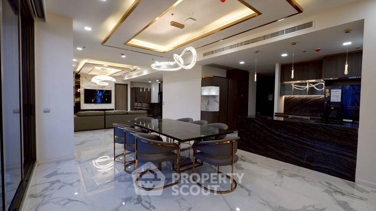 รูป คอนโด 3 ห้องนอน 269 ตร.ม. ชั้น 19 | Rhythm Charoenkrung Pavilion | ใกล้ BTS สะพานตากสิน (ID 2539287) - รูปที่ 2/12