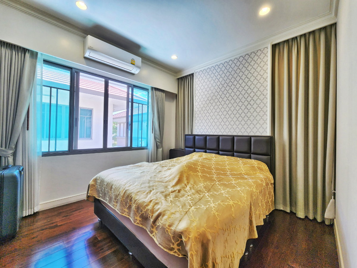 รูป ขาย ม.นาราสิริ ปิ่นเกล้า-สาย1 แปลงมุมติดสวน แต่งครบ 110 ตรว. 294 ตรม. พร้อมเข้าอยู่ - รูปที่ 34/37