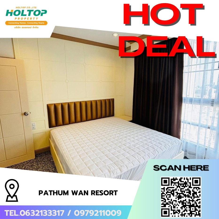 รูป #R8786 🎉 120169 ให้เช่าคอนโด Pathum Wan Resort - รูปที่ 1/13