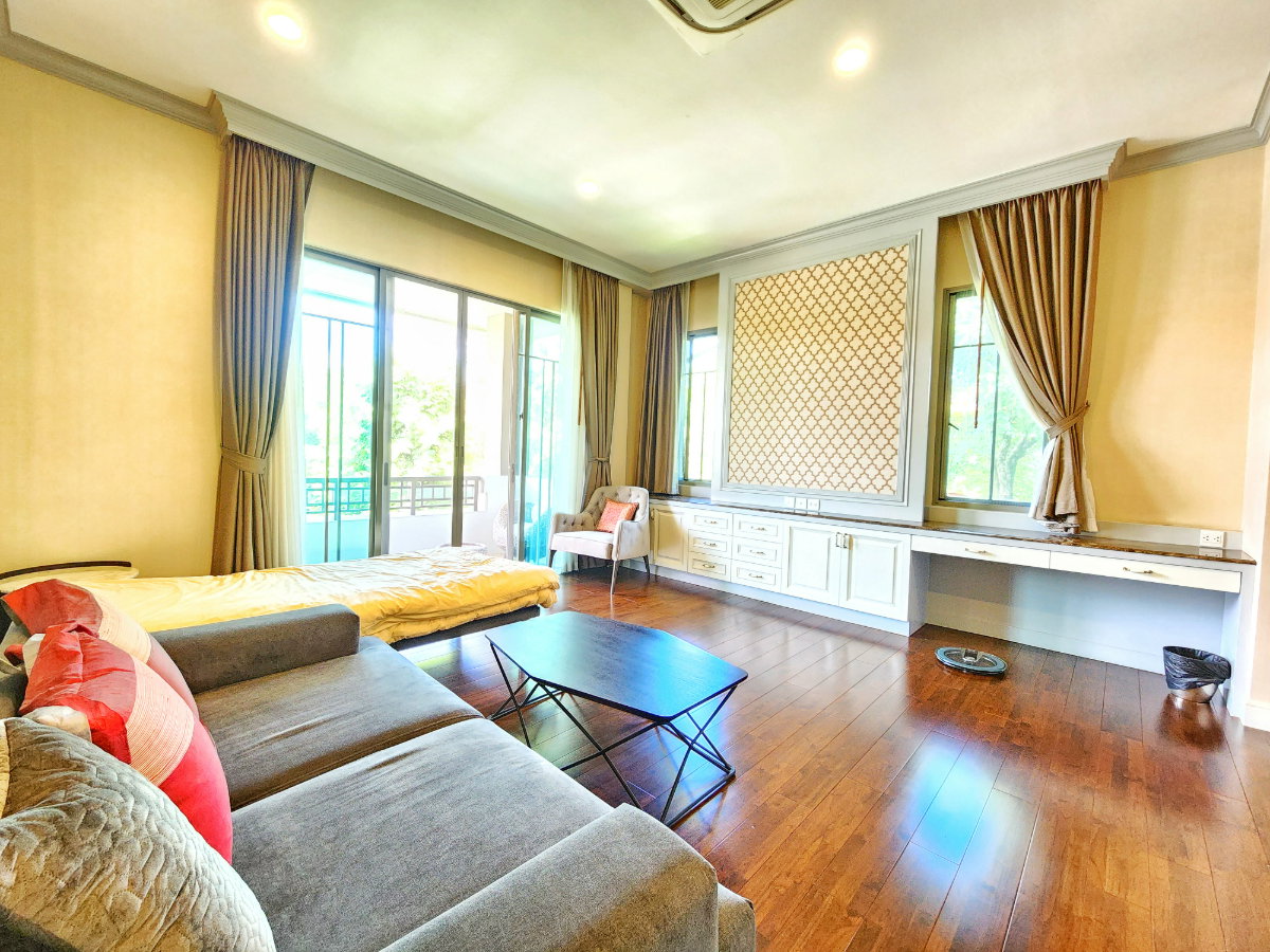 รูป ขาย ม.นาราสิริ ปิ่นเกล้า-สาย1 แปลงมุมติดสวน แต่งครบ 110 ตรว. 294 ตรม. พร้อมเข้าอยู่ - รูปที่ 22/37