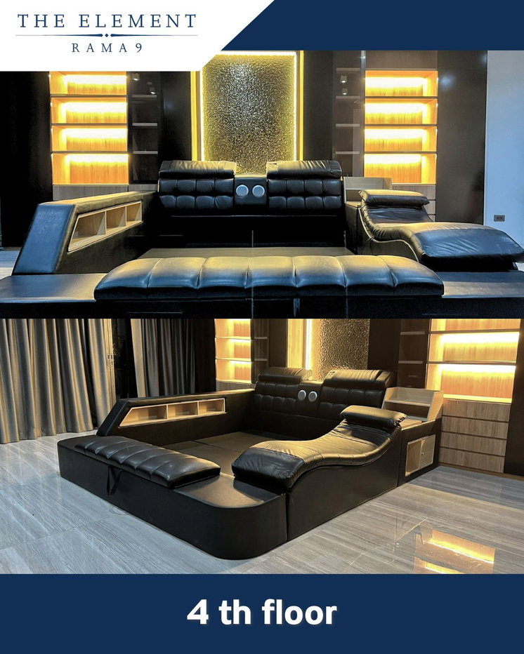 รูป ขายพร้อมผู้เช่า The Element Rama9 (拉玛九商住两用房) โฮมออฟฟิศสุดหรู  built-inทั้งหลัง และห้องคาราโอเกะ - รูปที่ 25/32