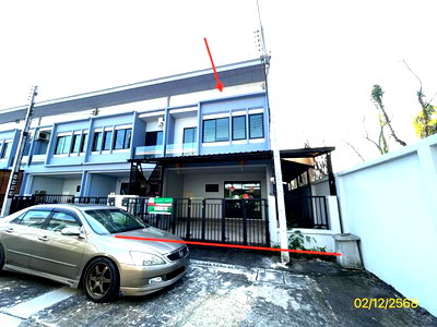 ทาวน์โฮม สามพราน นครปฐม : ทาวน์เฮ้าส์ 24.6 ตร.วา แกรนติตี้ เพชรเกษม-พุทธมณฑลสาย 7 สามพราน นครปฐม 2M