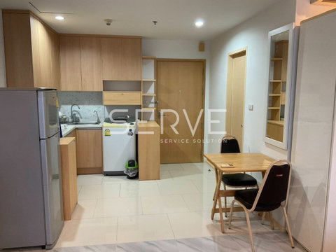 Studio Large Room Nice Room Fully furnished Good Location Next to BTS Ratchathewi 250 m. @ Villa Rachatewi