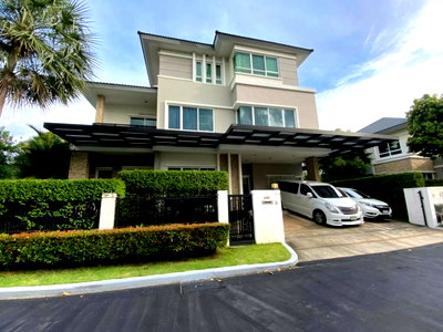 บ้านเดี่ยว ถนนกรุงเทพ-ชลบุรี มอเตอร์เวย์ : Grand Bangkok Boulevard Rama 9-Srinakarin : แกรนด์บางกอกบูเลอวาร์ดพระราม 9 - ศรีนครินทร์ | 441ตรม.