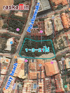KT0042📲LineID @556ryccg⛰️ขายที่ดินเขาพระตำหนัก เกษตรสิน ซอย3 1-3-21 ไร่ ติดถนน 2 ด้าน 🛥️ใกล้ท่าเรือแหลมบาลีฮาย