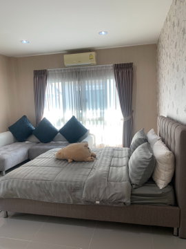Corner House for Rent – Phatthanasiri Village   Khlong 2, Lam Luk Ka decorated in a luxury hotel-style   56 sq.wah  Fully furnished  ready to move in 