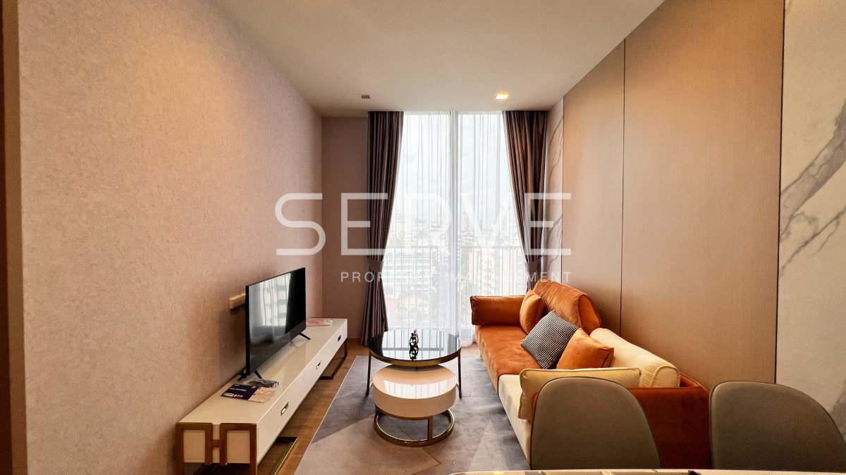 รูป 🔥35K🔥 - 1 นอน แต่งสวยๆ สไตล์ Modern ผสมความ Luxury นิดๆ ห้องใหญ่พิเศษกับคอนโดใหม่ ใกล้ BTS พร้อมพงษ์ ที่ Noble Around 33 / ให้เช่าคอนโด - รูปที่ 2/12