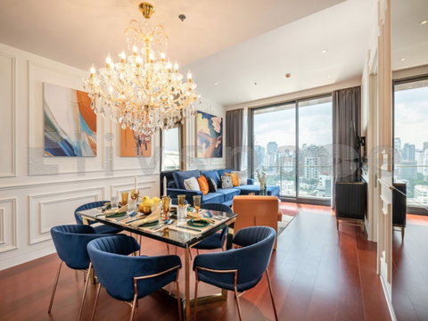 ▚ L06CM8ツ For Rent: KHUN by YOO (Thong Lo) – 2 Bed 82 sqm 🥇Ultra-Luxury Residence | Stunning Decor | Unblocked Living Room View | Ready to Move In