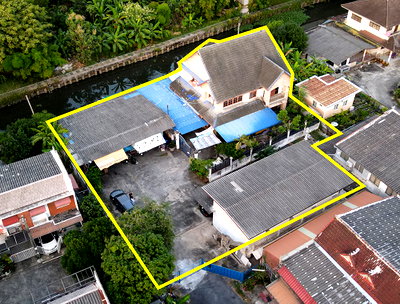 บ้านเดี่ยว ลาดพร้าว 107 : ขายบ้านเดี่ยวชุมชนหมู่บ้านเพชรหทัย 288 ตรว    16 ห้องนอน  14 ห้องน้ำ จรเบ้บัว บางกะปิ   