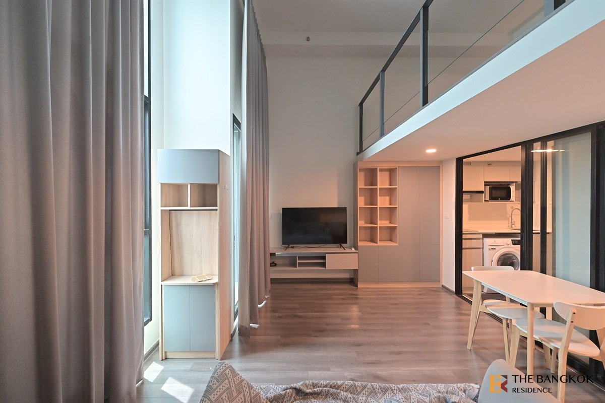 รูป ห้องสวยมาก!⭐ KnightsBridge Space Rama9 เฟอร์ครบ⭐ใกล้ MRT พระราม 9 - รูปที่ 3/10