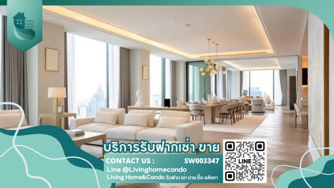 For sale One 89 Wireless Penthouse Luxury in the heart of the One Bangkok project- SW003347