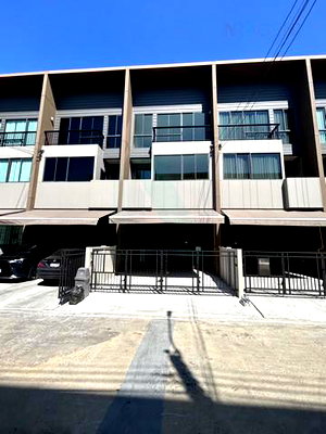 Townhouses for sale Suwannaphum International Airport : 📌 For Sell Town house BAAN KLANG MUANG BANGNA-WONGWAEN 3-story 3 bedroom 2 bathroom