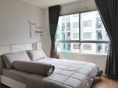 For Sell Condo LUMPINI VILLE ONNUT - PHATTHANAKAN Building B, Floor 6,1 bed room, Room size 26 sqm