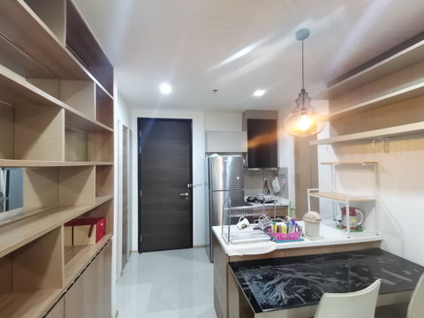 Available for rent! Rhythm Sukhumvit50 with 1 Bedroom 45sqm. Cozy living with a garden view. Ready to move in.