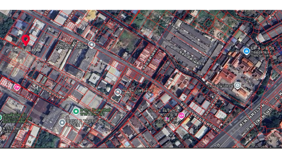 รูป ขายที่ดิน 101 วา2 หลังพาต้าปิ่นเกล้า ทำเลดี ใกล้สะพานพระราม 8 เพียง 2 กม. - รูปที่ 4/5