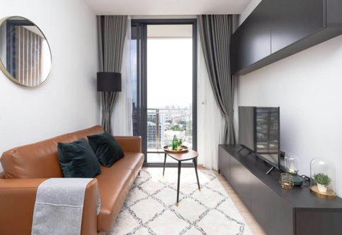 ว่างพร้อมอยู่! The Line Pahol Pradipat. 1bed 34ตร.ม. Line id: @pfagent