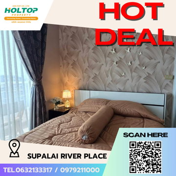 #S5527 ให้เช่า Supalai River Place Charoen Makhon