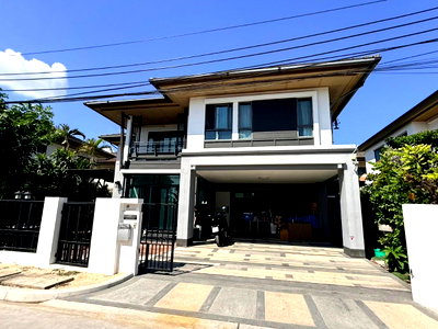 บ้านเดี่ยว ถนนจรัญสนิทวงศ์ : ขาย เศรษฐสิริ ราชพฤกษ์ – จรัญฯ เฟอร์ฯครบ พร้อมเข้าอยู่ ใกล้โรงพยาบาลศิริราช