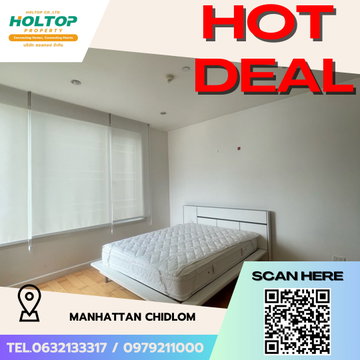 #S5524  For Rent Manhattan Chidlom 🐶🐱