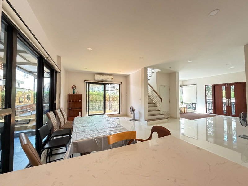 บ้านเดี่ยวให้เช่า : บ้านเดี่ยว The City Bangna KM7 ใกล้เมกาบางนาปล่อยเช่า