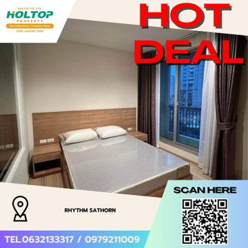 #Z4186💥 160169 🔥 Condo for Rent: RHYTHM Sathorn
