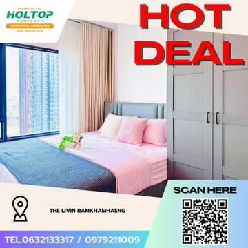 #Z4189💥 160169 🔥 Condo for Rent: The Livin Ramkhamhaeng