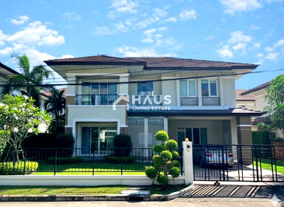 ขายบ้านเดี่ยว : 🔥 ขายบ้านเดี่ยว เดอะ พาลาซโซ่ พระราม 3 - สุขสวัสดิ์ 🔥 / 4 ห้องนอน #HSSW007