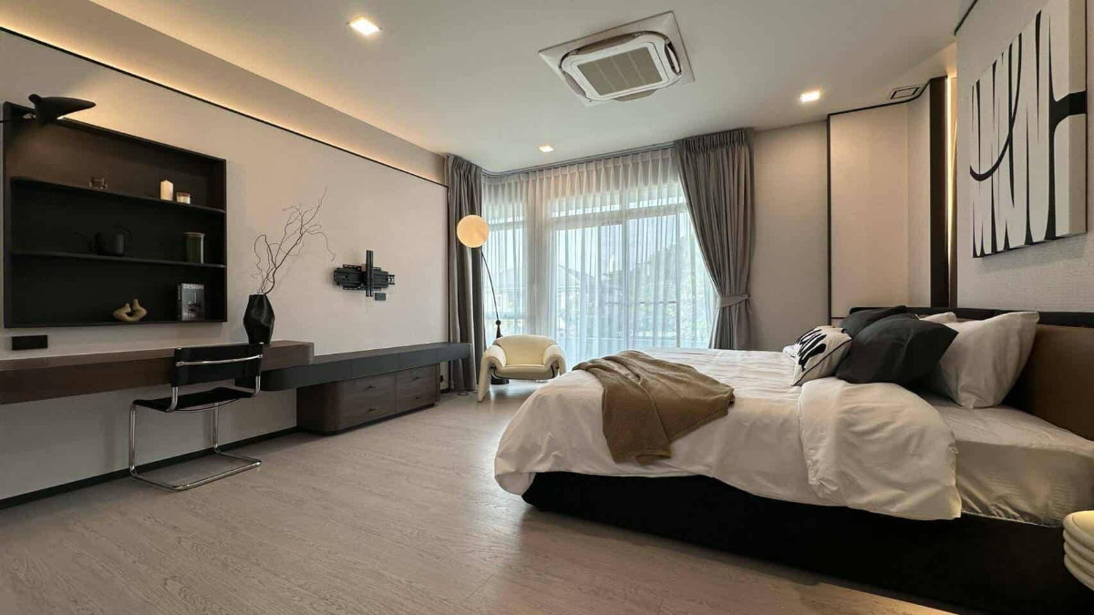 รูป ให้เช่า บ้าน มัณฑนา บางนา วงแหวน บ้านเดี่ยว 2 ชั้น 4 ห้องนอน 152 ตรว 335 ตรม บ้านใหม่ หลังมุม ขนาดใหญ่ที่สุด เฟอร์นิเจอร์ : MJ26R-002 - รูปที่ 6/14