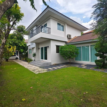 บ้านเดี่ยวหลังใหญ่ ปรับปรุงใหม่ทั้งหลัง ม.คาซ่าวิลล์ รามอินทรา–หทัยราษฎร์ หลังมุมถนนเมนต้นโครงการ กว้างมาก ราคาพิเศษ เฟอร์ฯพร้อม