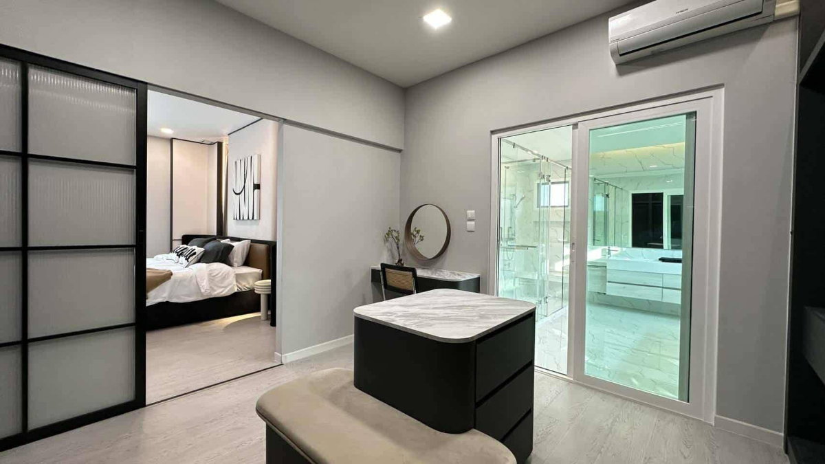 รูป ให้เช่า บ้าน มัณฑนา บางนา วงแหวน บ้านเดี่ยว 2 ชั้น 4 ห้องนอน 152 ตรว 335 ตรม บ้านใหม่ หลังมุม ขนาดใหญ่ที่สุด เฟอร์นิเจอร์ : MJ26R-002 - รูปที่ 8/14