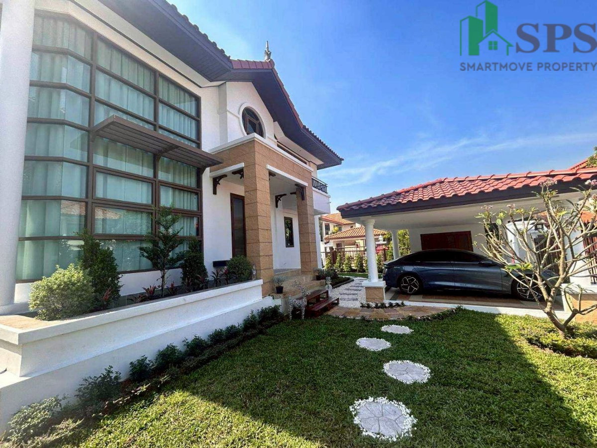 รูป ให้เช่า บ้านเดี่ยวพร้อมอยู่ ใกล้สนามสุวรรณภูมิ (SPSSR09) - รูปที่ 1/14