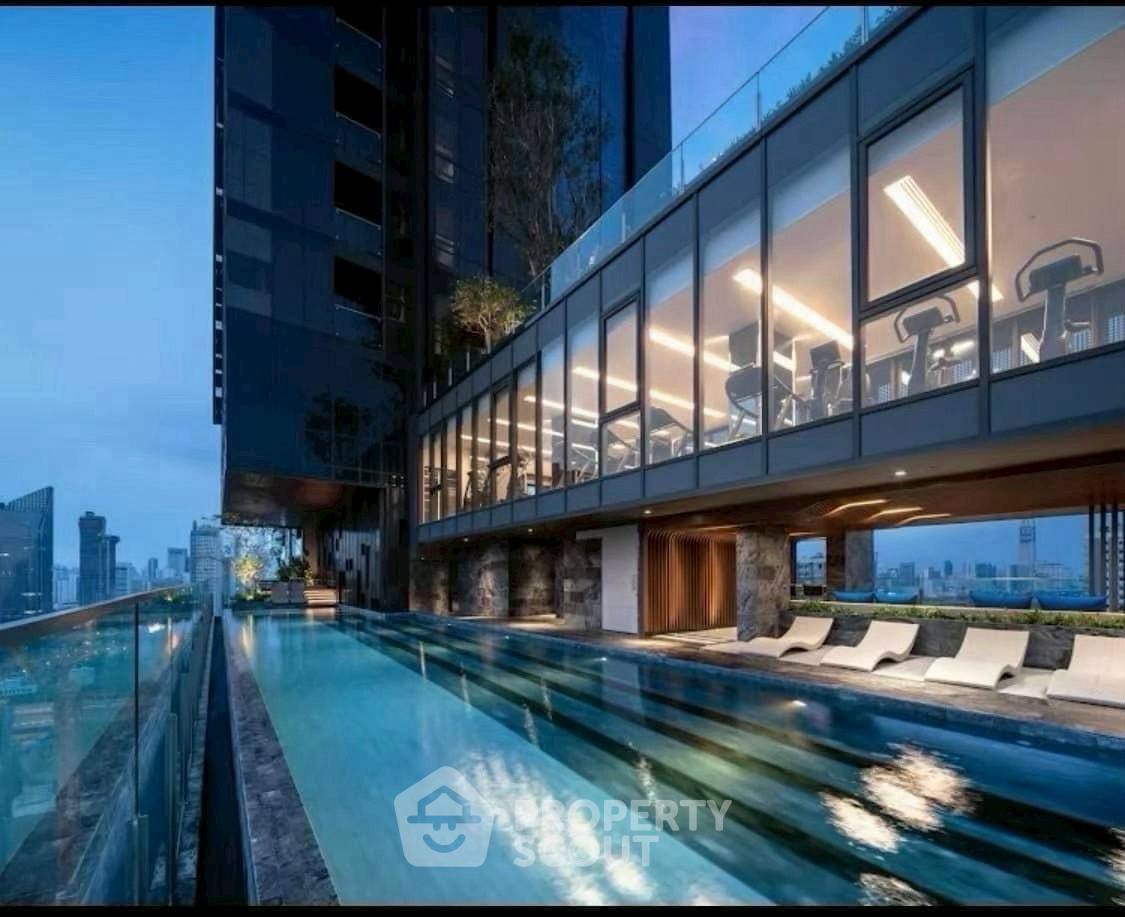 picture 1-BR Condo The Line Asoke - Ratchada Near MRT Phra Ram 9 300m (ID 2562624) - 4/9