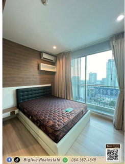 รูปภาพ A69-004  ให้เช่าคอนโด THE HOTEL SERVICE เฟอร์นิเจอร์และเครื่องใช้ไฟฟ้าใกล้ MRT บางกระสอใกล้และสถานีบางกระสอ✨
