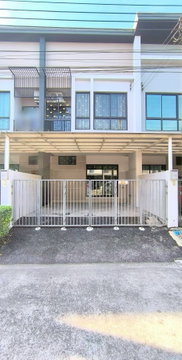 🏡✨ ให้เช่าทาวน์โฮม 2 ชั้น ทำเลดี เขตประเวศ Time Home 2 บ้านโล่ง อยู่สบาย เลี้ยงสัตว์ได้ 🐶🐱 ก่ออิฐมอญทั้งหลัง เย็นสบาย ถนนหน้าบ้านกว้าง 9 เมตร