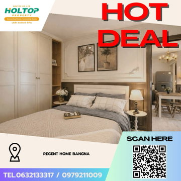 #Z4201💥 190169🔥ให้เช่าคอนโด Regent Home Bangna