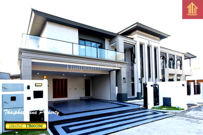 บ้านเดี่ยว เซ็นทรัล พลาซ่า บางนา : แกรนด์ บางกอก บูเลอวาร์ด ศรีนครินทร์  คฤหาสน์หรูติดถนนศรีนครินทร์