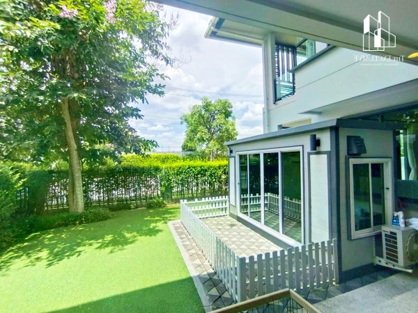 รูป ขายบ้านเดี่ยว 2 ชั้น โครงการบุราสิริ วัชรพล โดยแสนสิริ ทำเลถนนเมน หน้าบ้านไม่ชนใคร ให้ความเป็นส่วนตัวสูง - รูปที่ 1/5