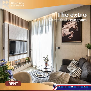 The Extro Phayathai-Rangnam ⭐ ห้องแต่งสวย Built-in Modern น่าอยู่ 💖 ใกล้ BTS อนุสาวรีย์ชัยสมรภูมิ