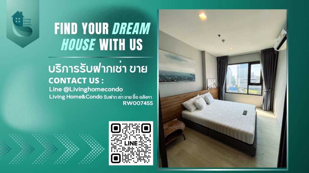 รูป 🔥(เช่า) Best Price!!! ✨คอนโด Life One Wireless Condo ชั้นสูงวิวไม่บล็อค ตกแต่งสวย เฟอร์ครบ ทำเลดี ใกล้ BTS เพลินจิดRW007455  - รูปที่ 1/11