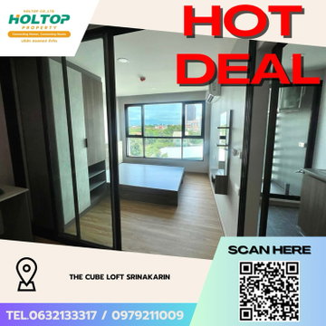 #Z4229💥 200169 🔥 Condo for Rent: The Cube Loft Srinakarin