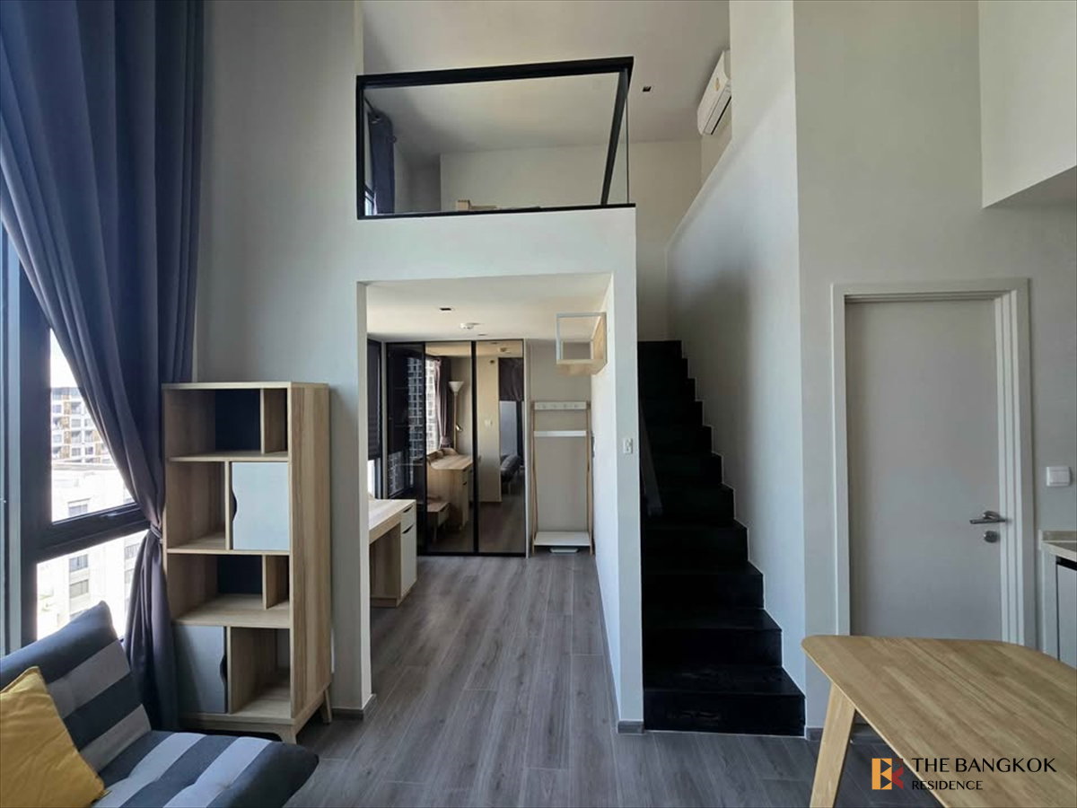 รูป 🔥 Rare Duplex! ห้อง Loft Style The Reserve Phahol–Pradipat ดีมานด์สูง - รูปที่ 9/18