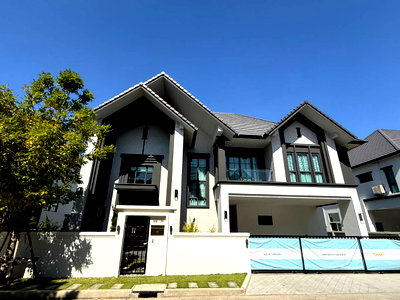 Houses for rent Samut Prakarn : 💥CP-9978💥 Available for rent: 2-story detached house in The City Bangna 2 project. 👉Add Line @be.easy